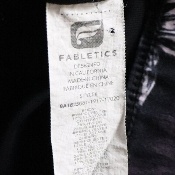 Fabletics Women's Sx XS Marcia High Neck Activewear Mesh Racerback Sports Bra - Picture 9 of 10